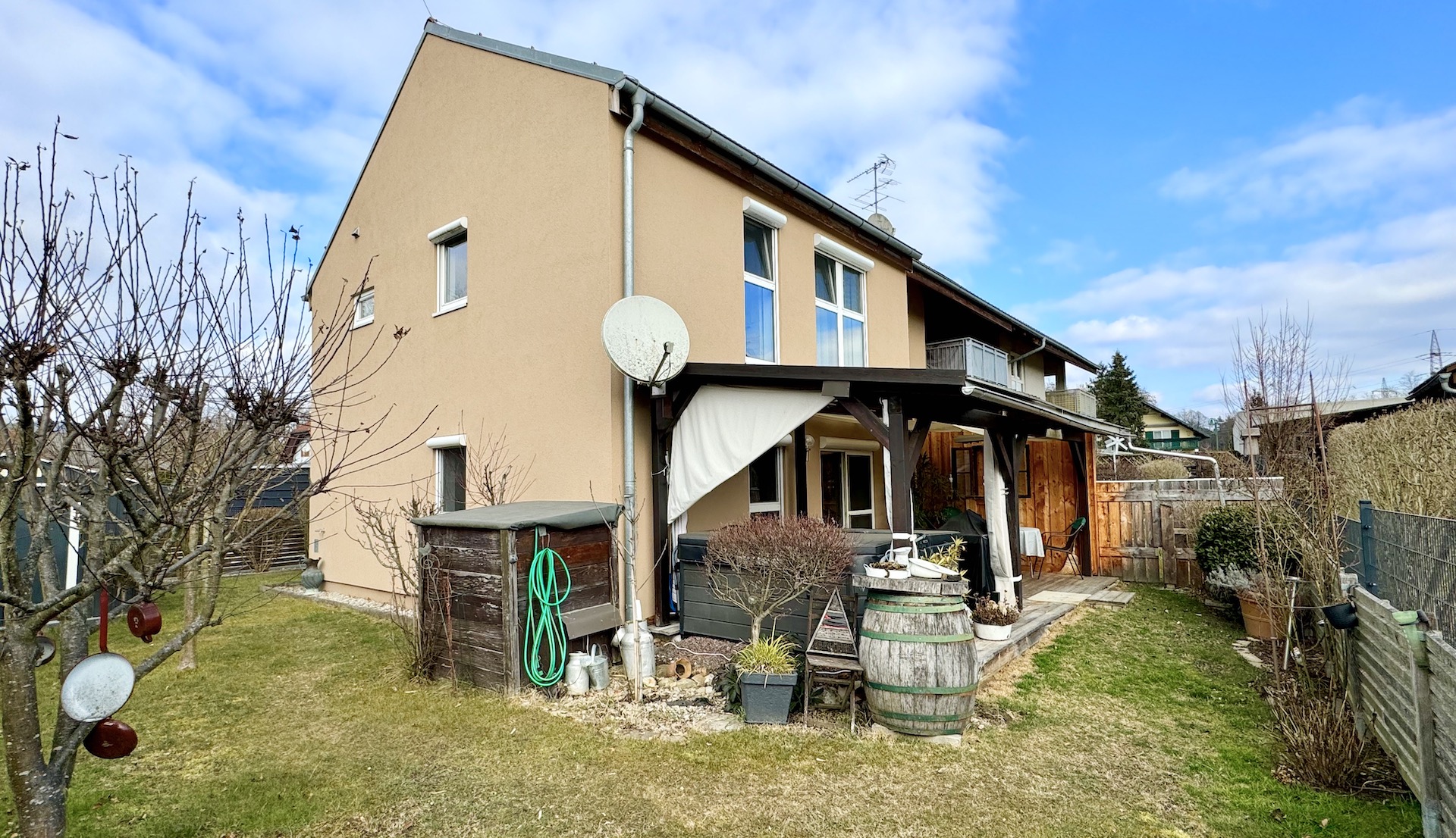 Gartenwohnung in Bachsdorf